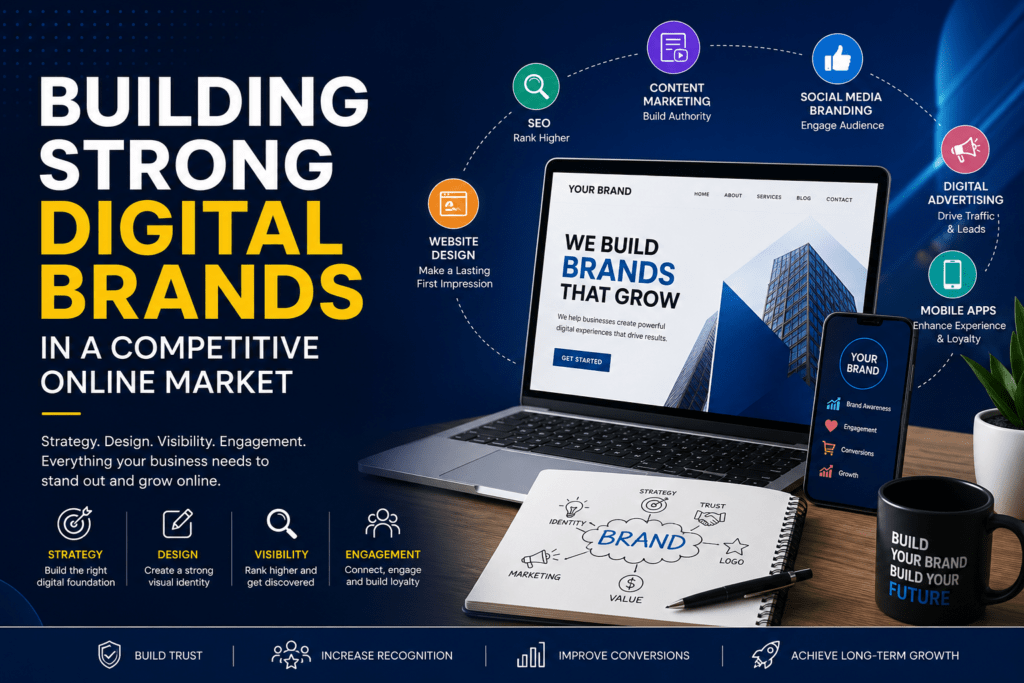 Building Strong Digital Brands in a Competitive Online Market