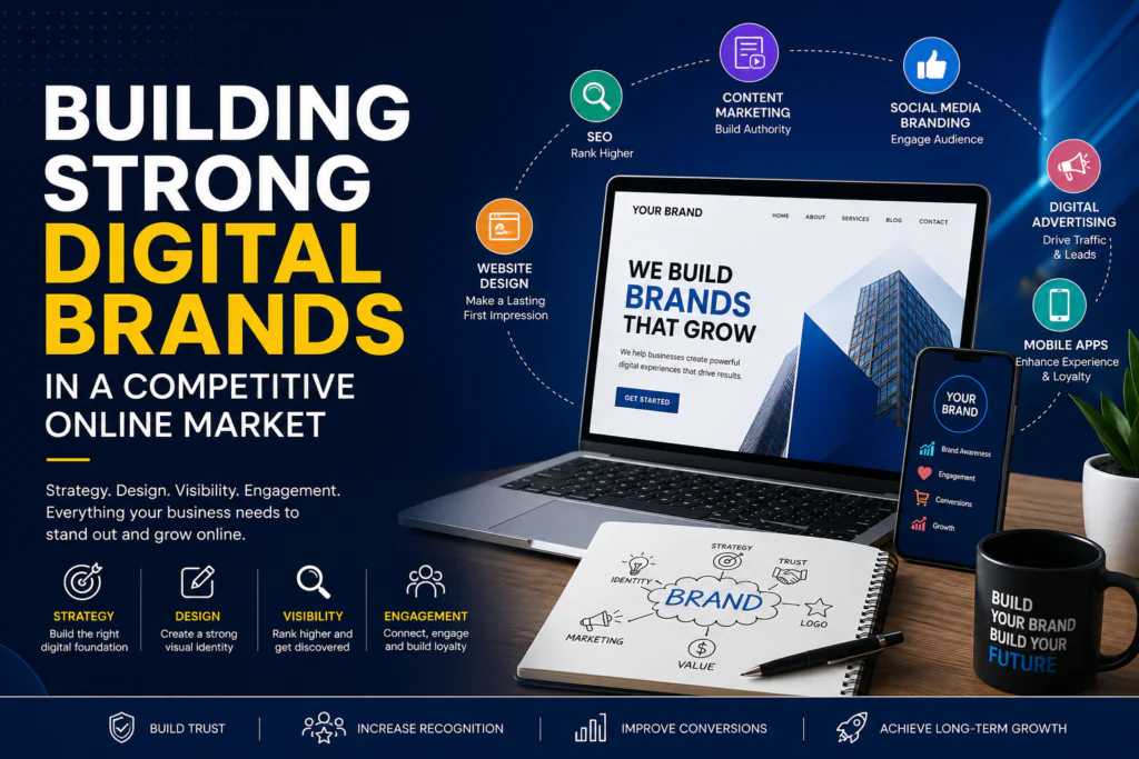 Building Strong Digital Brands in a Competitive Online Market